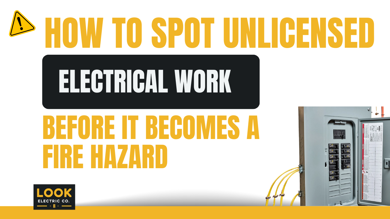 How to Spot Unlicensed Electrical Work Before It Becomes a Fire Hazard